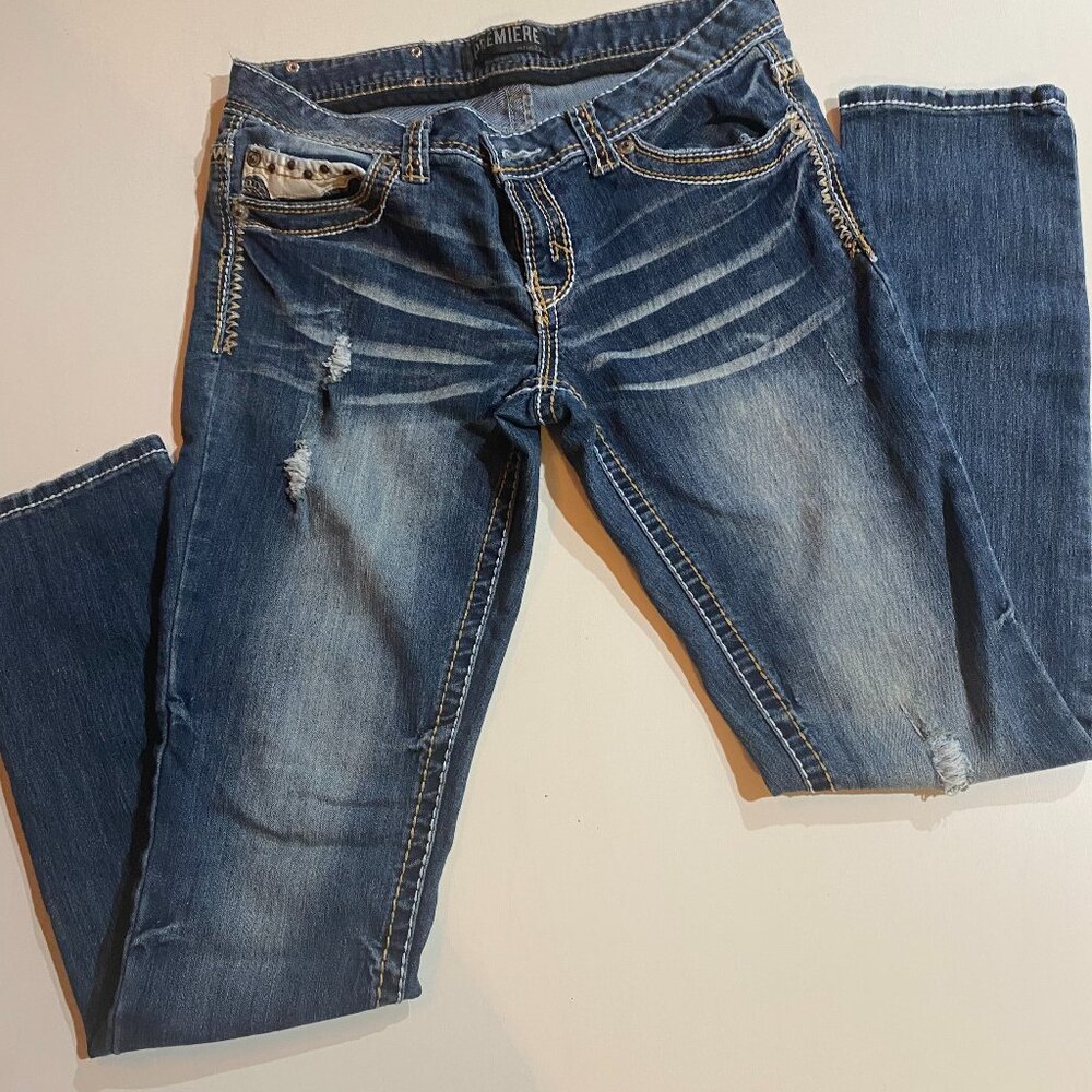 Premiere Rue 21 Women Jeans Size 9/10 Regular Low rise skinny